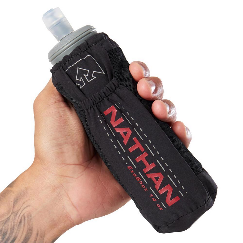 Nathan | ExoShot 2 14 OZ | Handheld Softflask - Dutch Mud Men