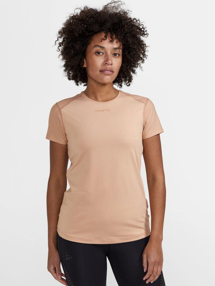 Craft | AD Essence Shortsleeve Slim Tee | T-Shirt | Dames | Trail.nl