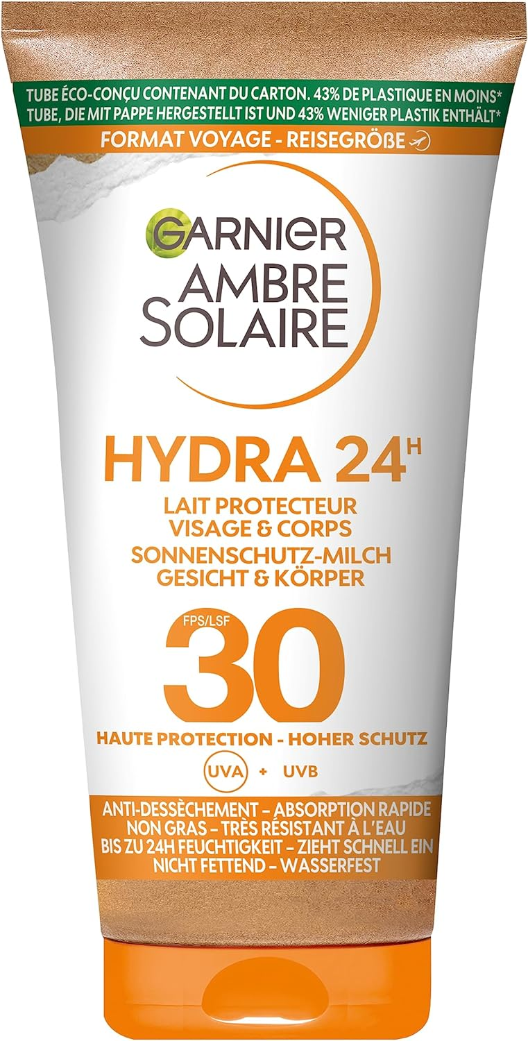 Garnier Ambre Solaire | Hydra 24H | Zonnebrandcreme SPF 30 | Trail.nl