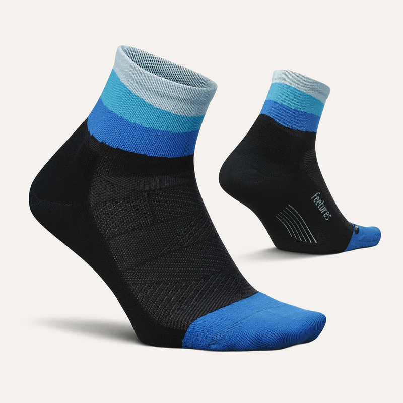 Feetures | Elite Light Cushion Quarter V2 | Hardloopsokken | Unisex | Trail.nl