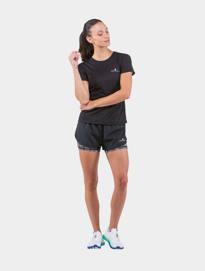 Ronhill | Life Twin Shorts | 2-in-1 Short | Dames | Trail.nl