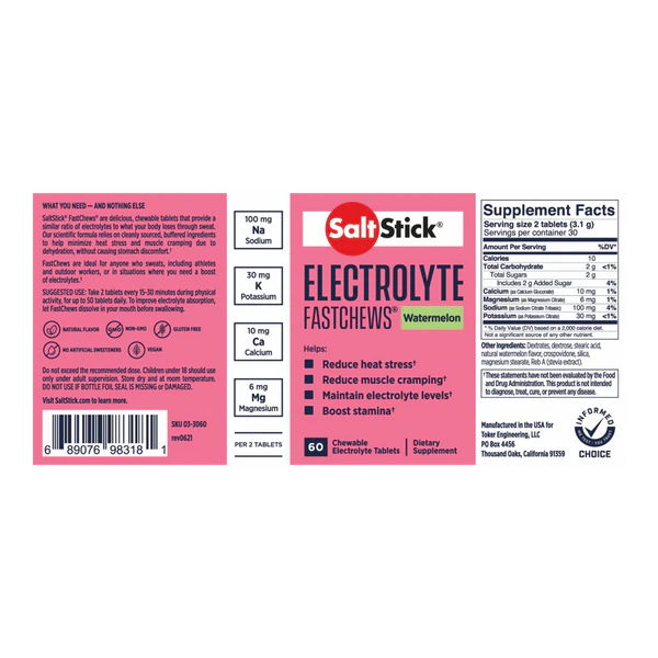 Saltstick | Fastchews | Elektrolyten | Trail.nl
