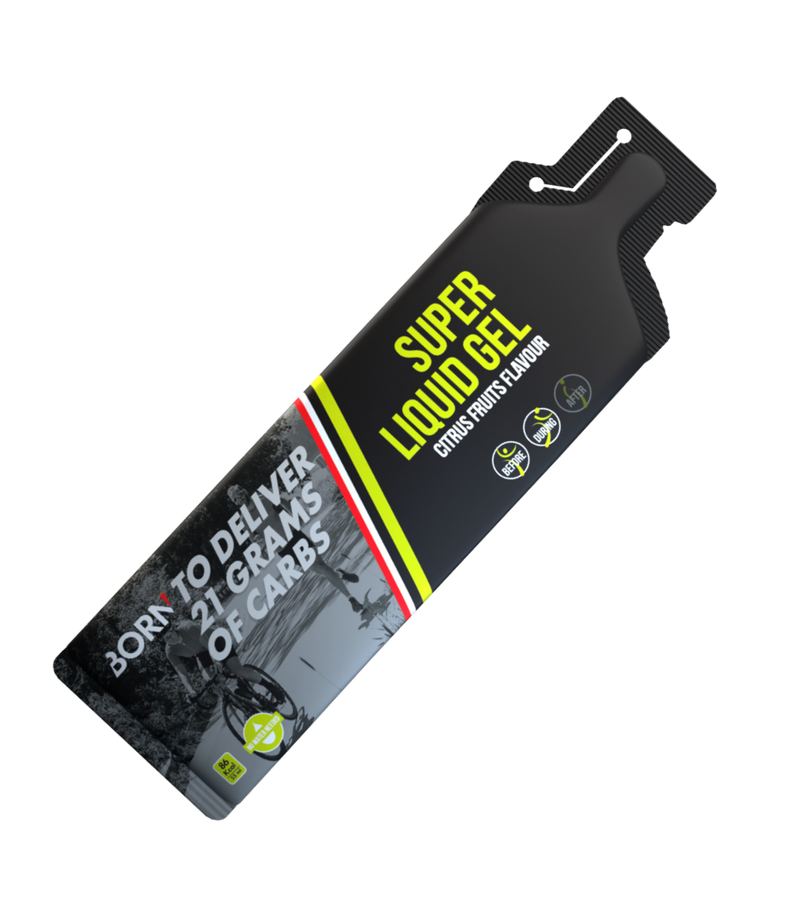 Born | Super Liquid Gel | Energy Gel | 21 Gram Carbs | Trail.nl