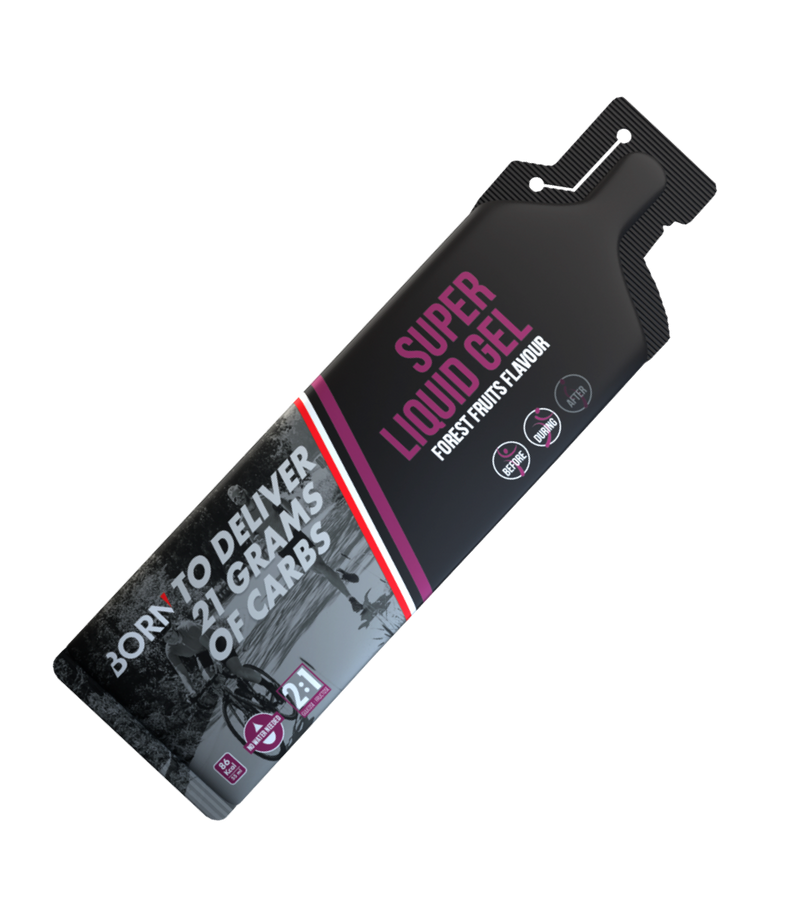 Born | Super Liquid Gel | Energy Gel | 21 Gram Carbs | Trail.nl