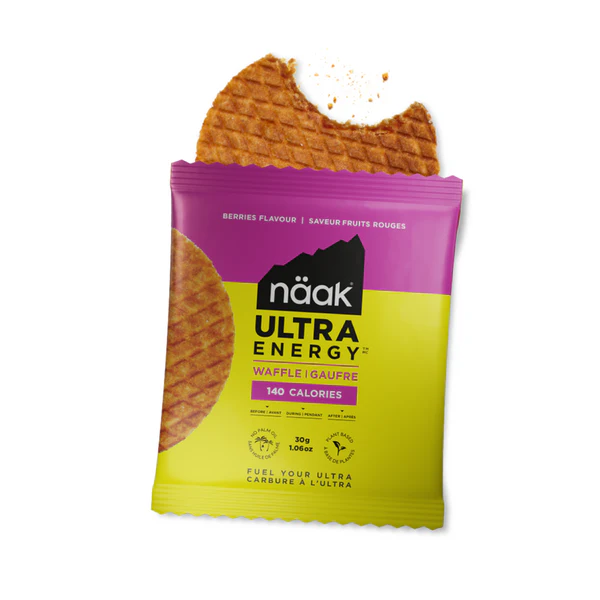 Näak | Ultra Energy Waffles | 17 Gram Carbs