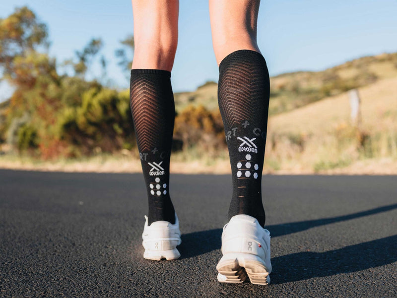 Compressport | Full Socks Oxygen | Compressiesokken | Ultralicht - Trail.nl