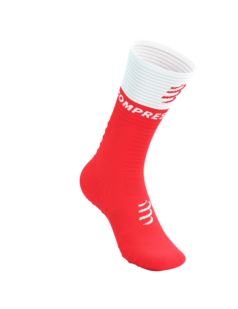 Compressport | Mid Compression Socks V2.0 | Compressiekousen - Trail.nl