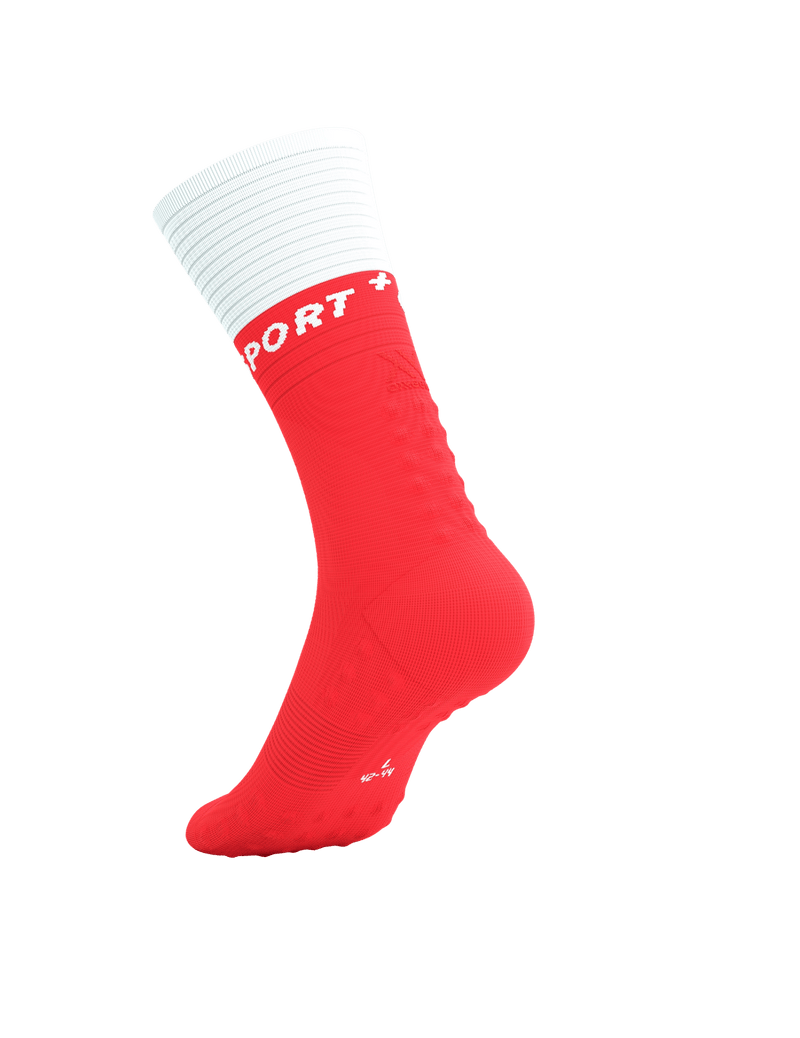 Compressport | Mid Compression Socks V2.0 | Compressiekousen - Trail.nl