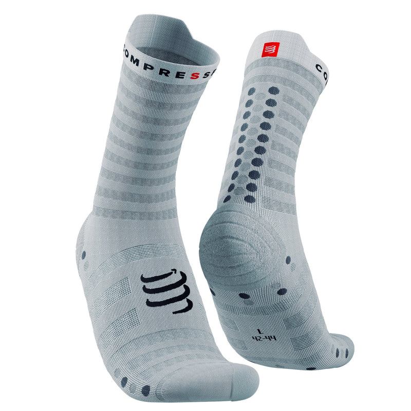 Compressport | Pro Racing Socks Run V4.0 Ultralight High | Hardloopsokken - Trail.nl