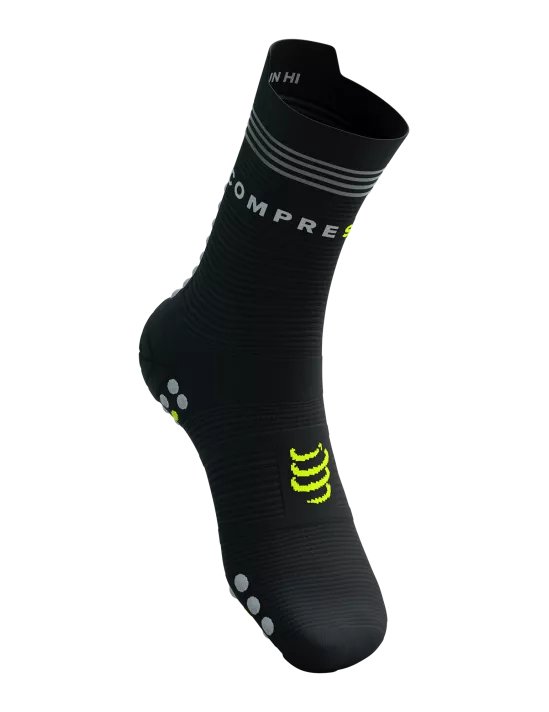 Compressport | Pro Racing Socks v4.0 Run High Flash | Hardloopsokken | Reflectie - Trail.nl