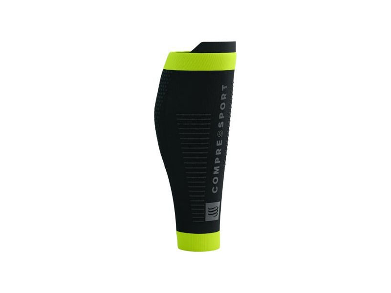 Compressport | R2 3.0 Flash Calf Sleeves | Compressietubes | Reflectie - Trail.nl