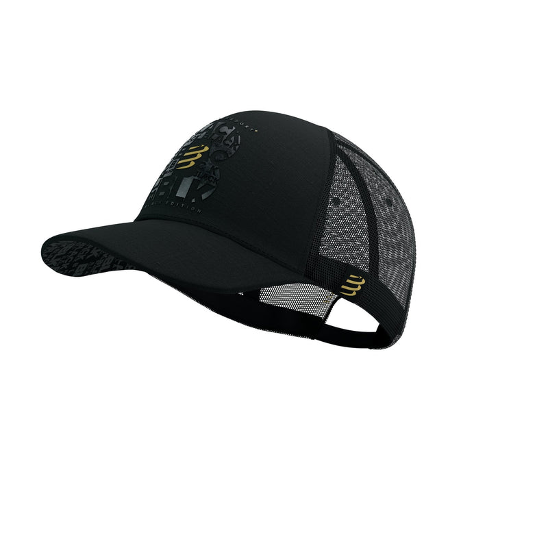 Compressport | Trucker Cap | Black Edition - Trail.nl