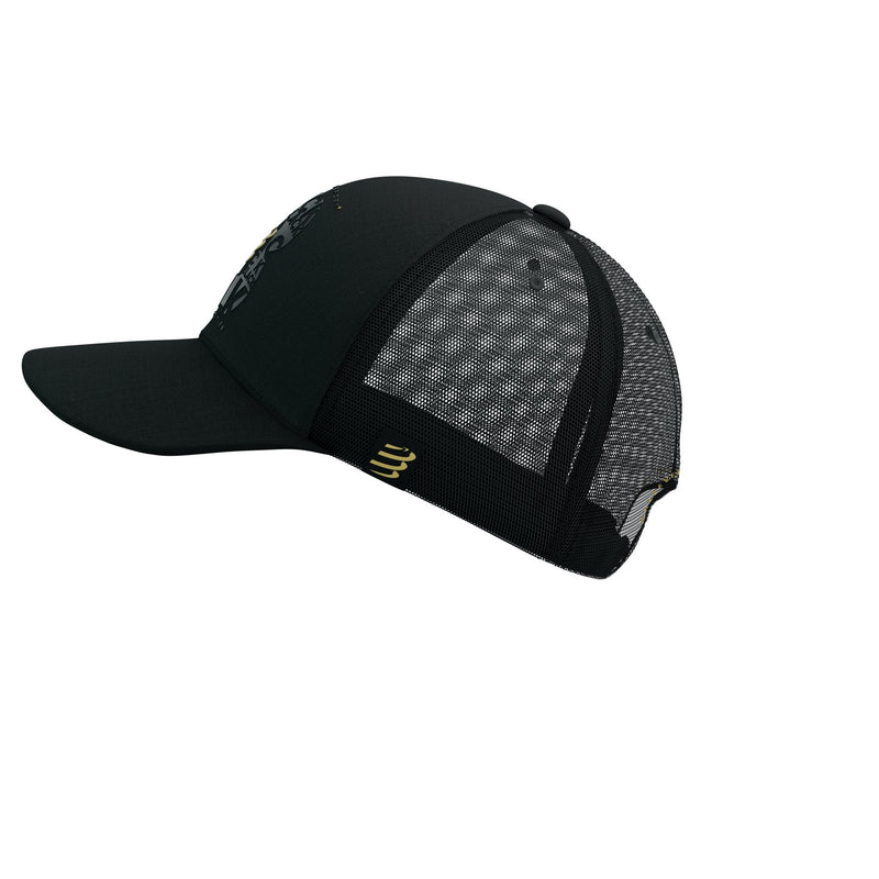 Compressport | Trucker Cap | Black Edition - Trail.nl