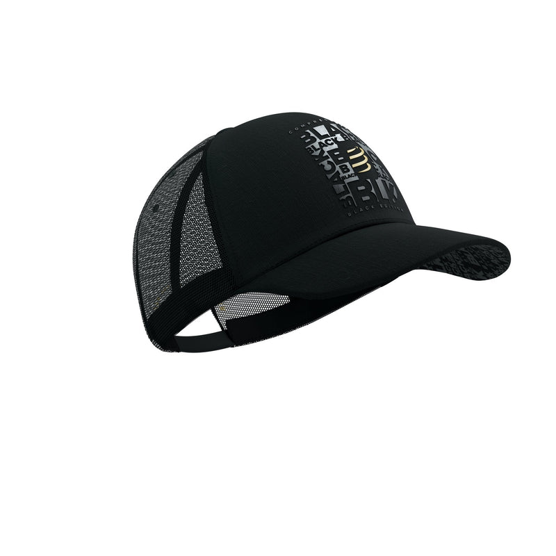 Compressport | Trucker Cap | Black Edition - Trail.nl