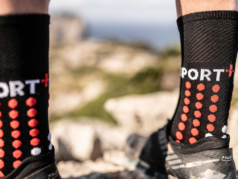 Compressport | Ultra Trail Socks | Crew | Trailsokken - Trail.nl