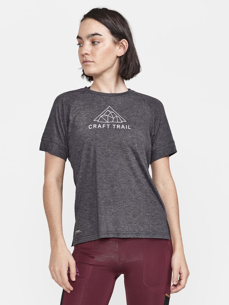 Craft | ADV Trail Wool Shortsleeve | T-Shirt | Dames - Trail.nl