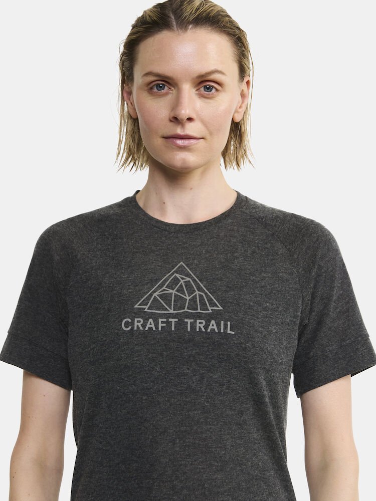 Craft | ADV Trail Wool Shortsleeve | T-Shirt | Dames - Trail.nl