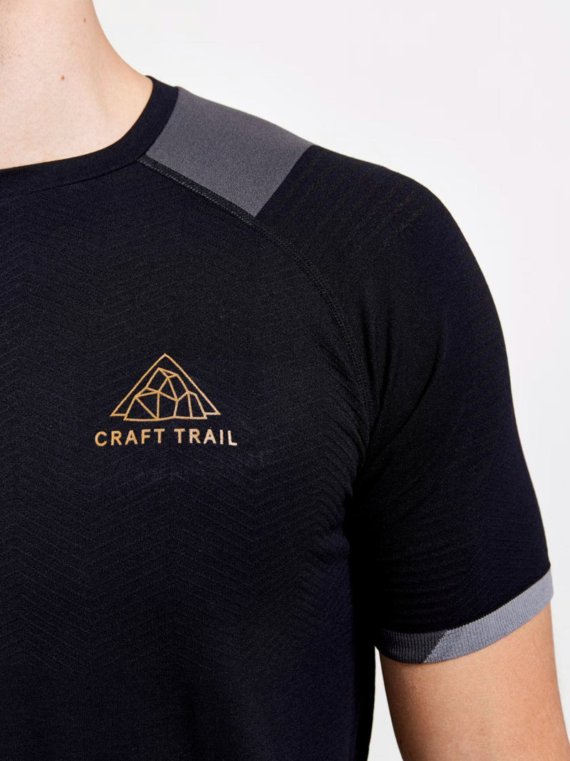 Craft | PRO Trail Fuseknit Shortsleeve | Hardloopshirt | Heren - Trail.nl