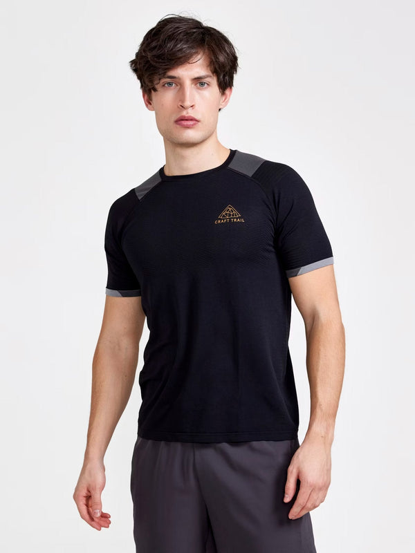 Craft | PRO Trail Fuseknit Shortsleeve | Hardloopshirt | Heren - Trail.nl