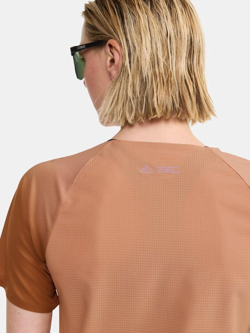 Craft | PRO Trail Shortsleeve | Hardloopshirt | Dames | Trail.nl