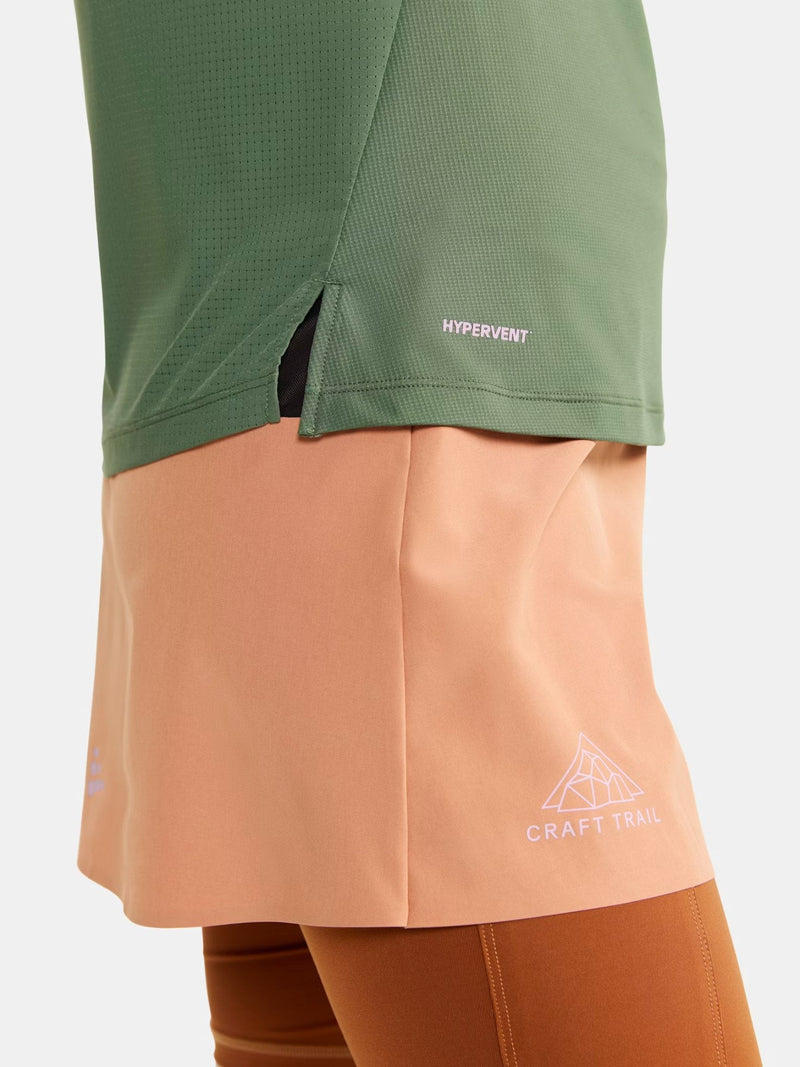 Craft | PRO Trail Shortsleeve | Hardloopshirt | Dames | Trail.nl