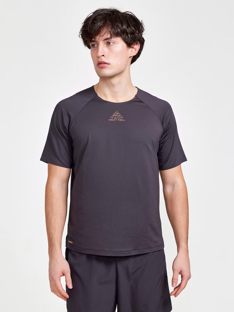 Craft | PRO Trail Shortsleeve | Hardloopshirt | Heren - Trail.nl