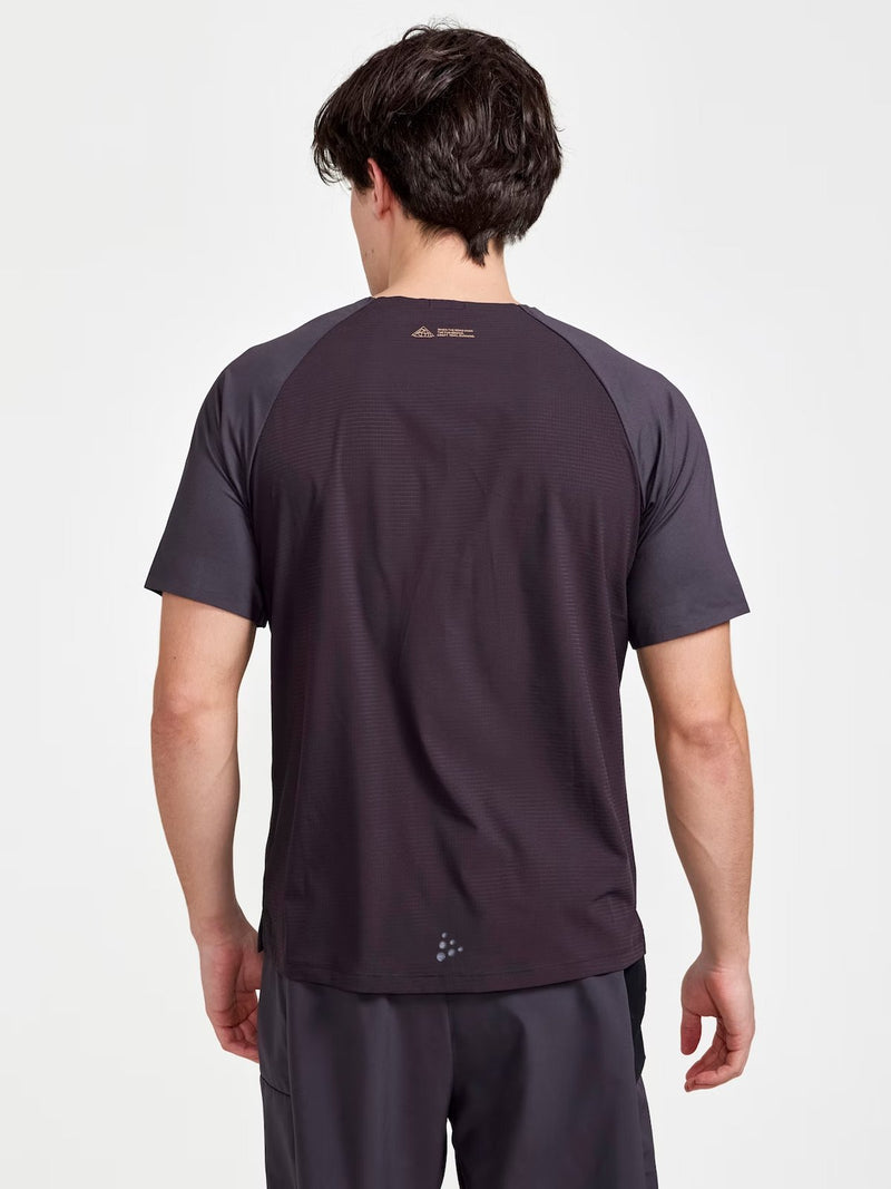 Craft | PRO Trail Shortsleeve | Hardloopshirt | Heren - Trail.nl