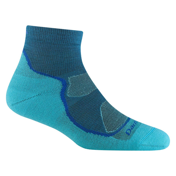 Darn Tough | Light Hiker | 1/4 Sock | Lightweight | Cushion | Dames | Wandelsokken - Trail.nl