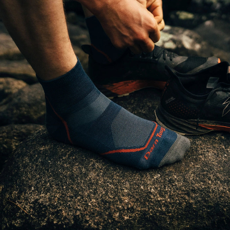 Darn Tough | Light Hiker | 1/4 Sock | Lightweight | Cushion | Heren | Wandelsokken | Trail.nl