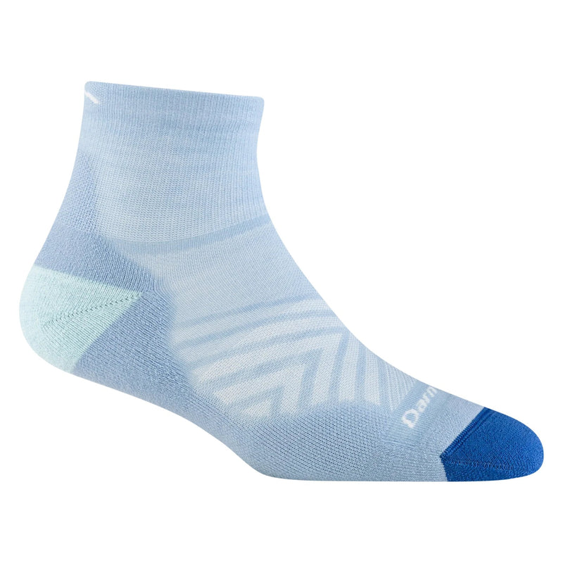 Darn Tough | Run | 1/4 Sock | Ultra - Lightweight | Cushion | Dames | Trailrunsokken - Trail.nl