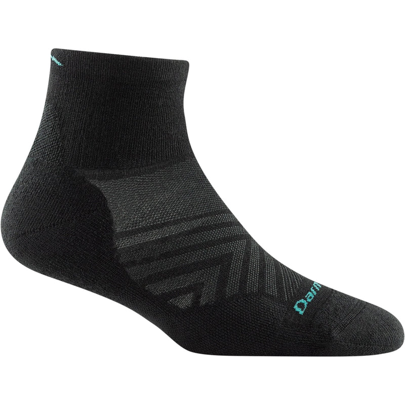 Darn Tough | Run | 1/4 Sock | Ultra - Lightweight | Cushion | Dames | Trailrunsokken - Trail.nl