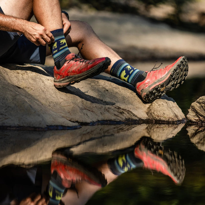 Darn Tough | Willoughby | Micro Crew | Lightweight | Cushion | Heren | Wandelsokken | Trail.nl