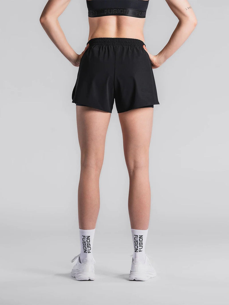 Fusion | C3 Run Shorts | 2 - in - 1 Short | Dames - Trail.nl