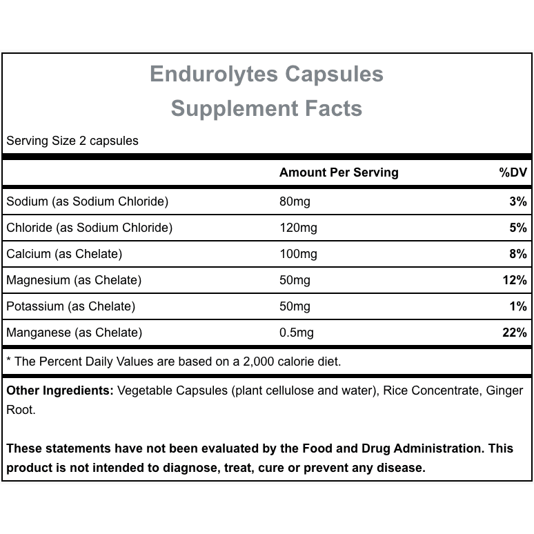 Hammer Nutrition | Endurolytes | Electrolyten Supplement | 200 mg Elektrolyten | Trail.nl