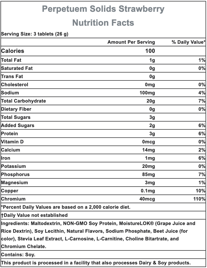 Hammer Nutrition | Perpetuem Solid | Kauwbare Ultra Energie Voeding | 20 Gram Carbs | Trail.nl