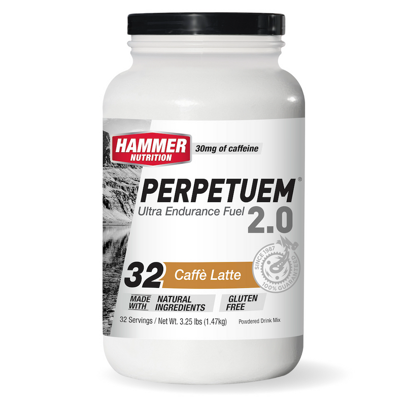 Hammer Nutrition | Perpetuem 2.0 | Sportdrank met Caffeine | 32 Porties | Trail.nl