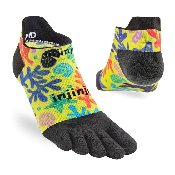 Injinji | Run | No-Show | Lightweight | Spectrum | Hardloopsokken | Trail.nl