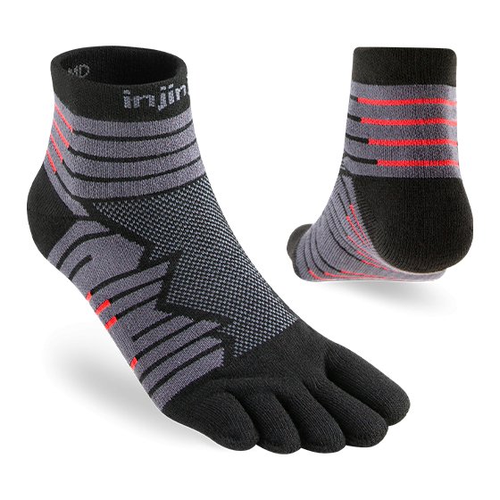 Injinji | Ultra Run | Mini-Crew | Midweight Padded | Hardloopsokken | Trail.nl