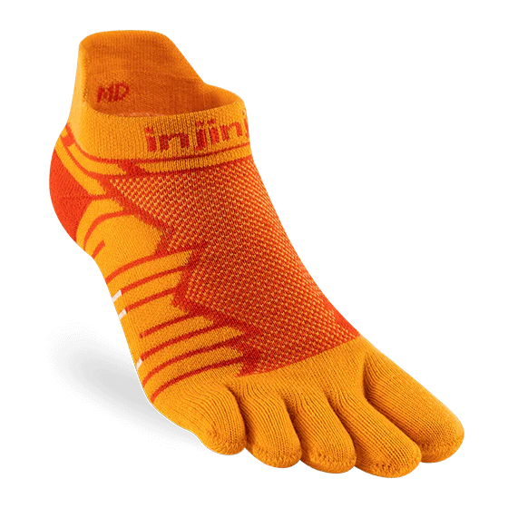 Injinji | Ultra Run | No-Show | Midweight Padded | Hardloopsokken | Trail.nl