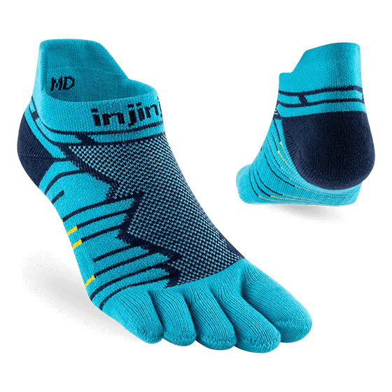 Injinji | Ultra Run | No-Show | Midweight Padded | Hardloopsokken | Trail.nl