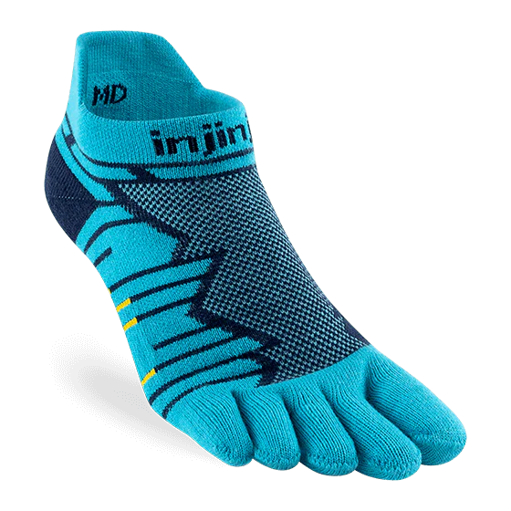 Injinji | Ultra Run | No-Show | Midweight Padded | Hardloopsokken | Trail.nl