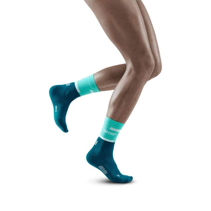 CEP | The Run Mid Cut Socks V4 | Hardloopsokken | Dames | Trail.nl