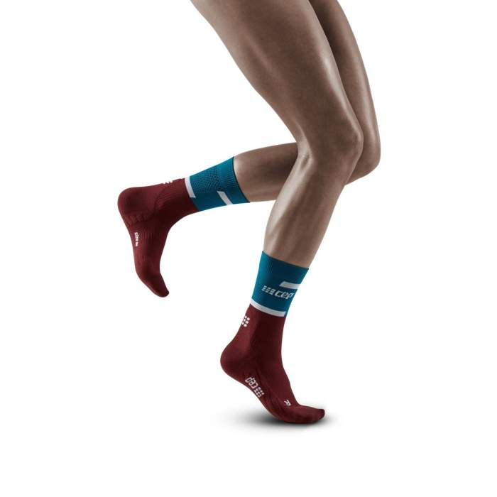 CEP | The Run Mid Cut Socks V4 | Hardloopsokken | Dames | Trail.nl