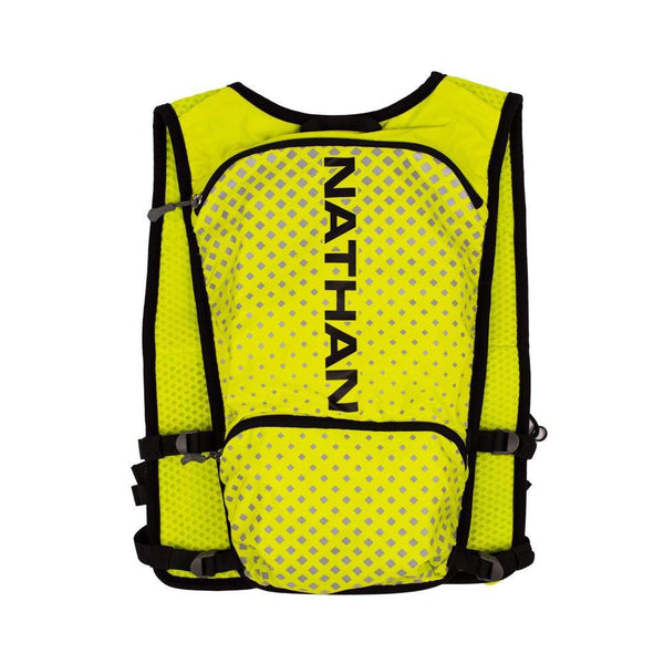 Nathan | Hypernight Quickstart 2.0 | Hardlooprugzak | 4 Liter | + 1.5 Liter Reservoir | Met reflectie - Trail.nl