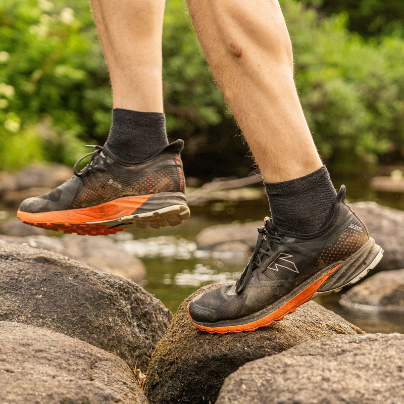 Darn Tough | Light Hiker | 1/4 Sock | Lightweight | Cushion | Heren | Wandelsokken | Trail.nl