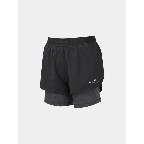 Ronhill | Tech Twin Short | 2 - in - 1 Shorts | Dames - Trail.nl