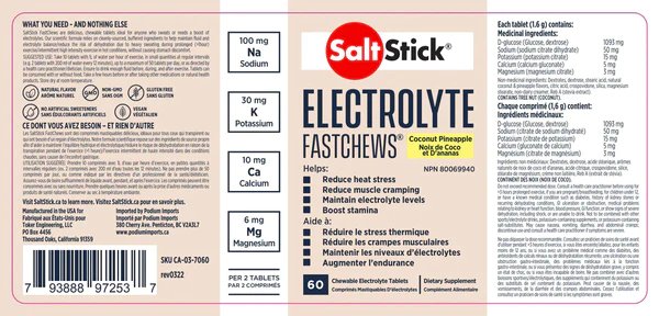 Saltstick | Fastchews | 73 mg Elektrolyten - Trail.nl