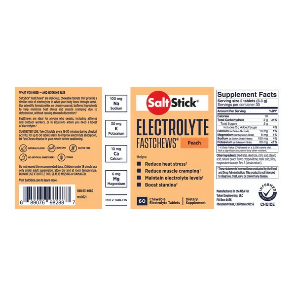 Saltstick | Fastchews | 73 mg Elektrolyten - Trail.nl