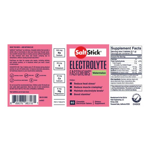 Saltstick | Fastchews | 73 mg Elektrolyten - Trail.nl