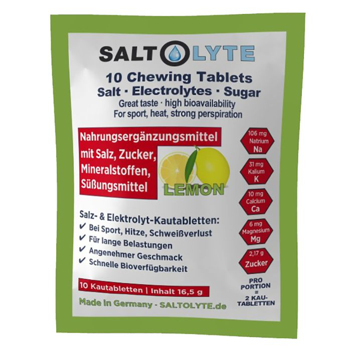 Saltolyte | Chews | Kauwtabletten Elektrolyten - Dutch Mud Men
